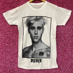 Justin Bieber Purpose Album Poster T-Shirt Small